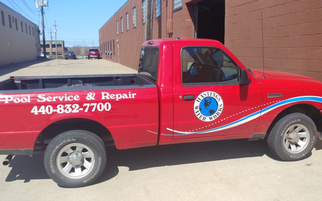 Hastings Water Works truck