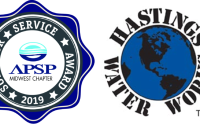 Hastings Water Works Named 2019 Superior Service Award Winner